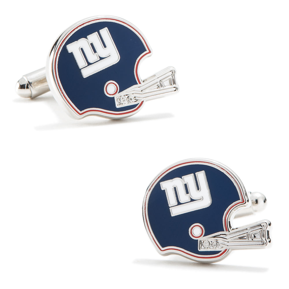 Retro New York Giants Helmet Cufflinks Image 4