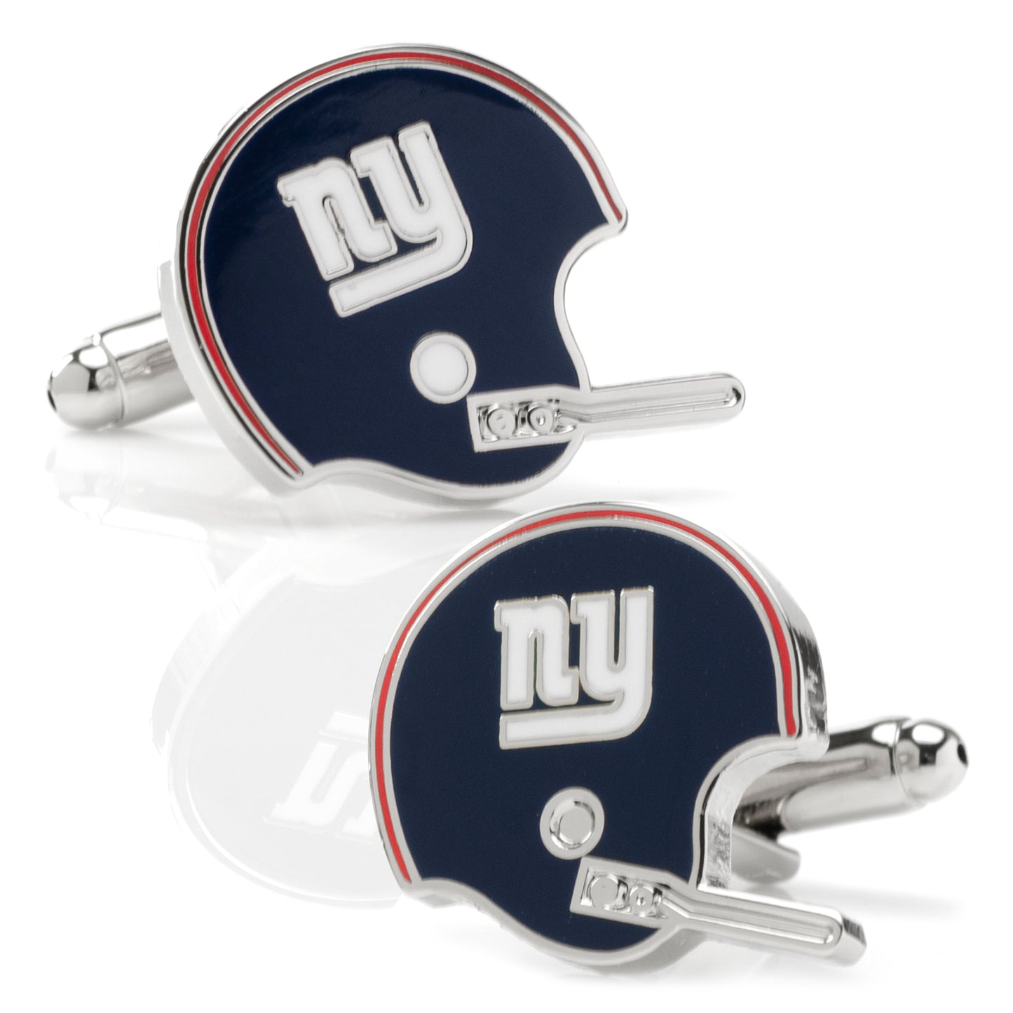 Retro New York Giants Helmet Cufflinks Image 1