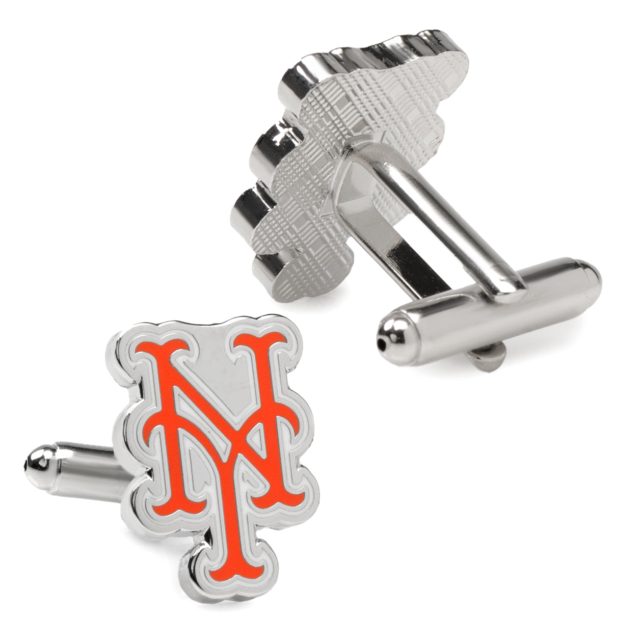 Silver New York Mets Cufflinks Image 3