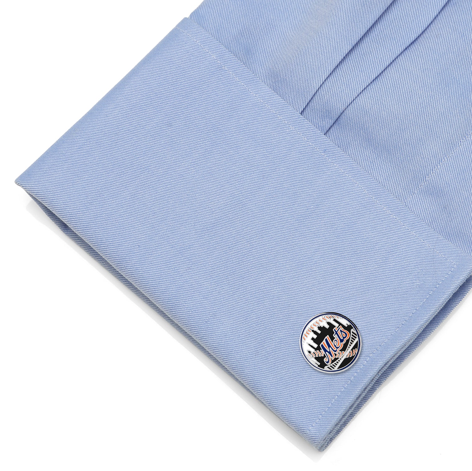 New York Mets Baseball Cufflinks Image 3