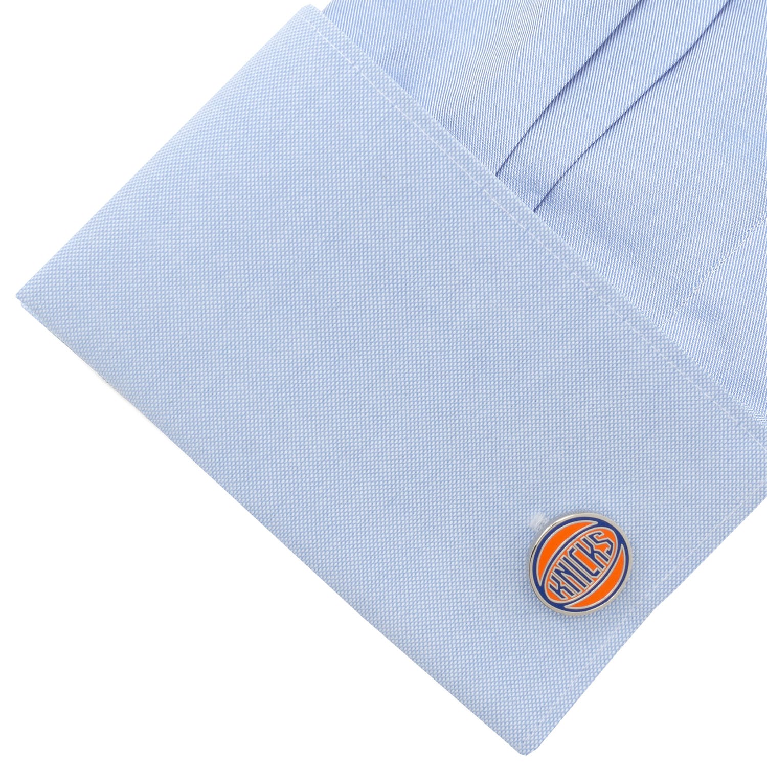 New York Knicks NYK Logo Cufflinks Image 3