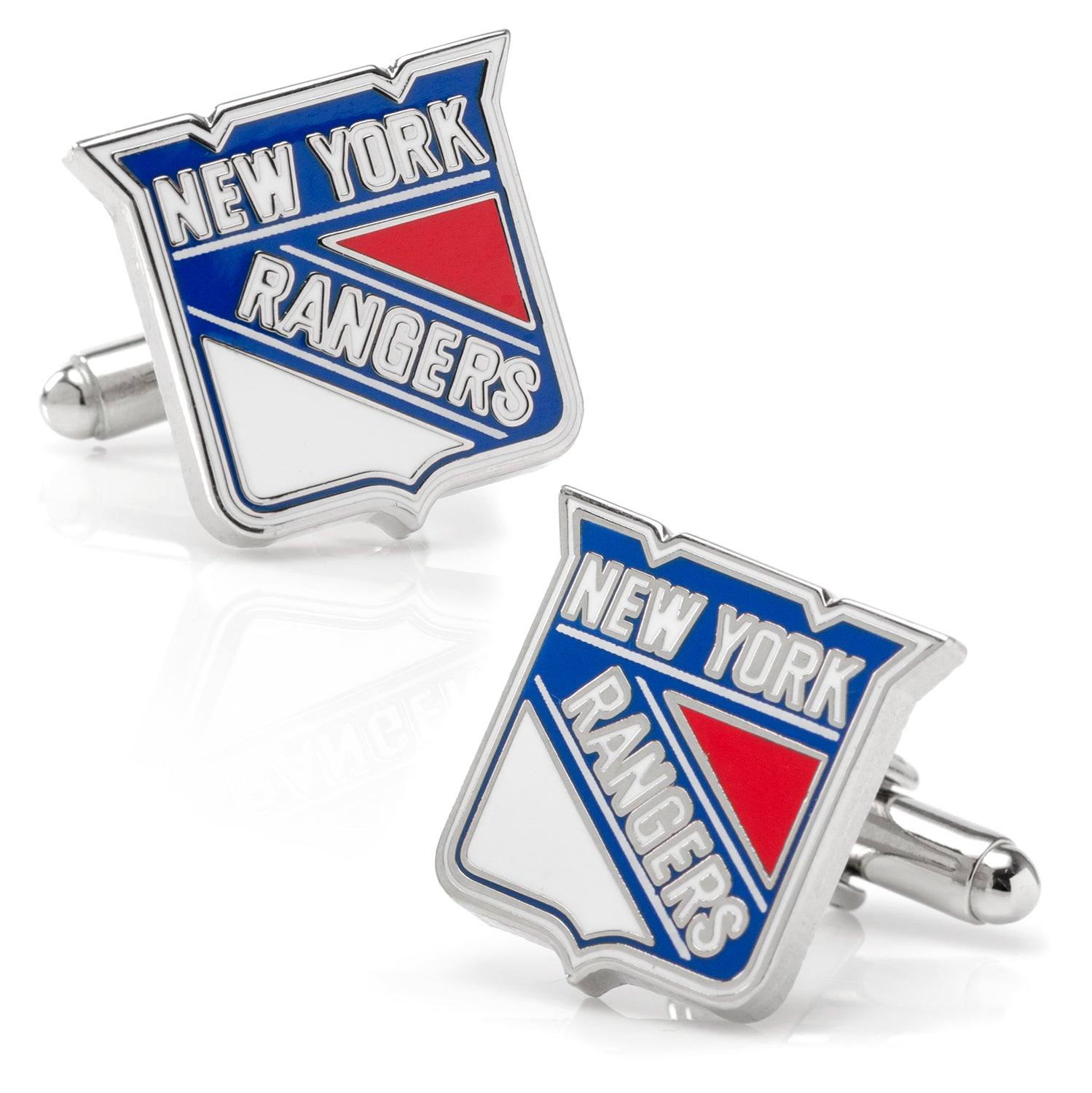 New York Rangers Cufflinks and Lapel Pin Gift Set Image 3