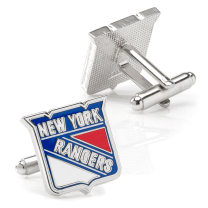 New York Rangers Cufflinks & Tie Bar Gift Set Image 4