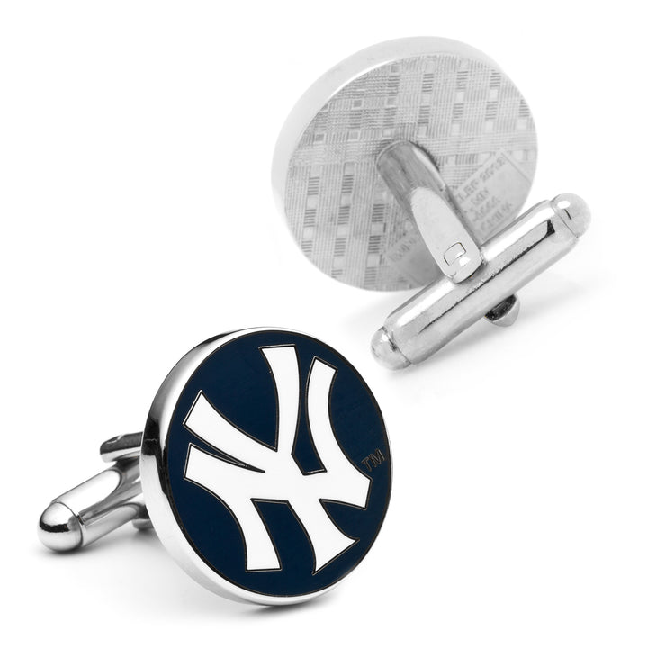 New York Yankees Cufflinks and Tie Bar Gift Set Image 5