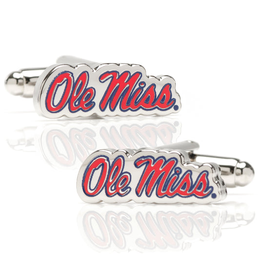 Ole Miss University Rebels Cufflinks Image 1