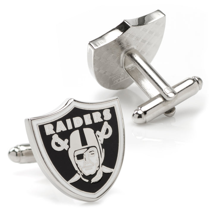 Las Vegas Raiders Cufflinks and Tie Bar Gift Set Image 5