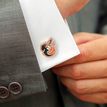 Baltimore Orioles Cufflinks Image 2