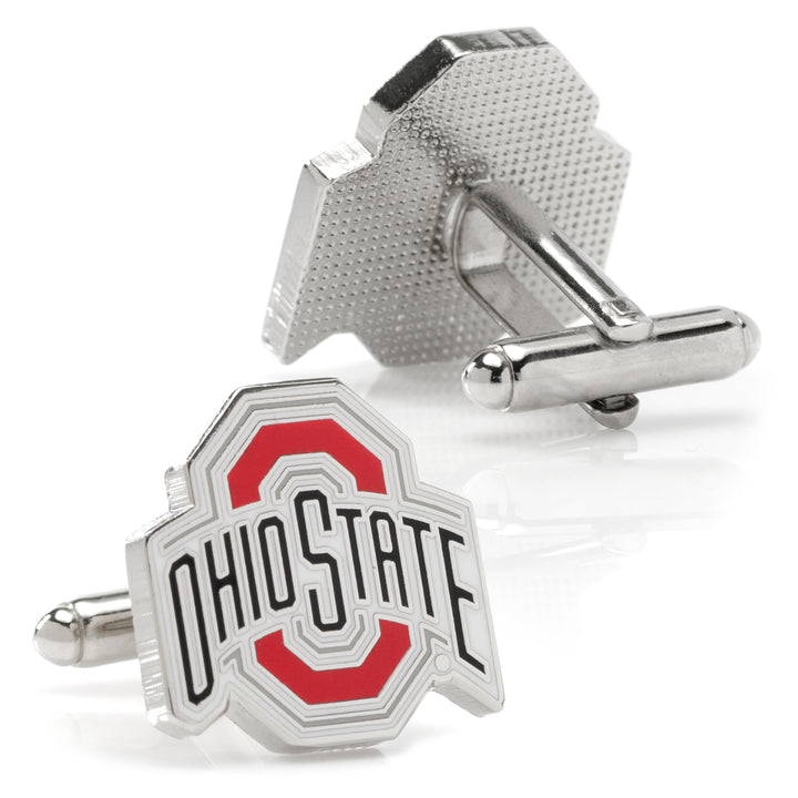 Ohio State University Buckeyes Cufflinks and Tie Bar Gift Set Image 5