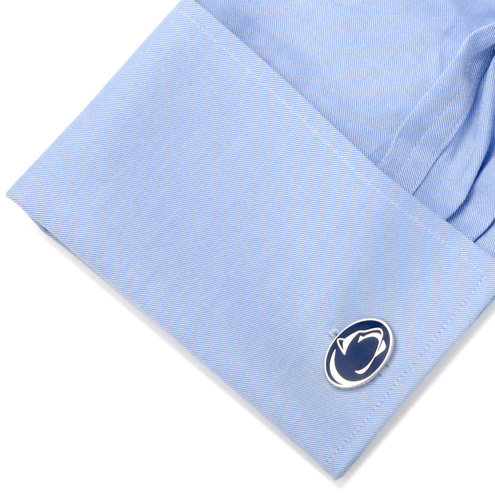 Penn State University Nittany Lions Cufflinks and Tie Bar Gift Set Image 4