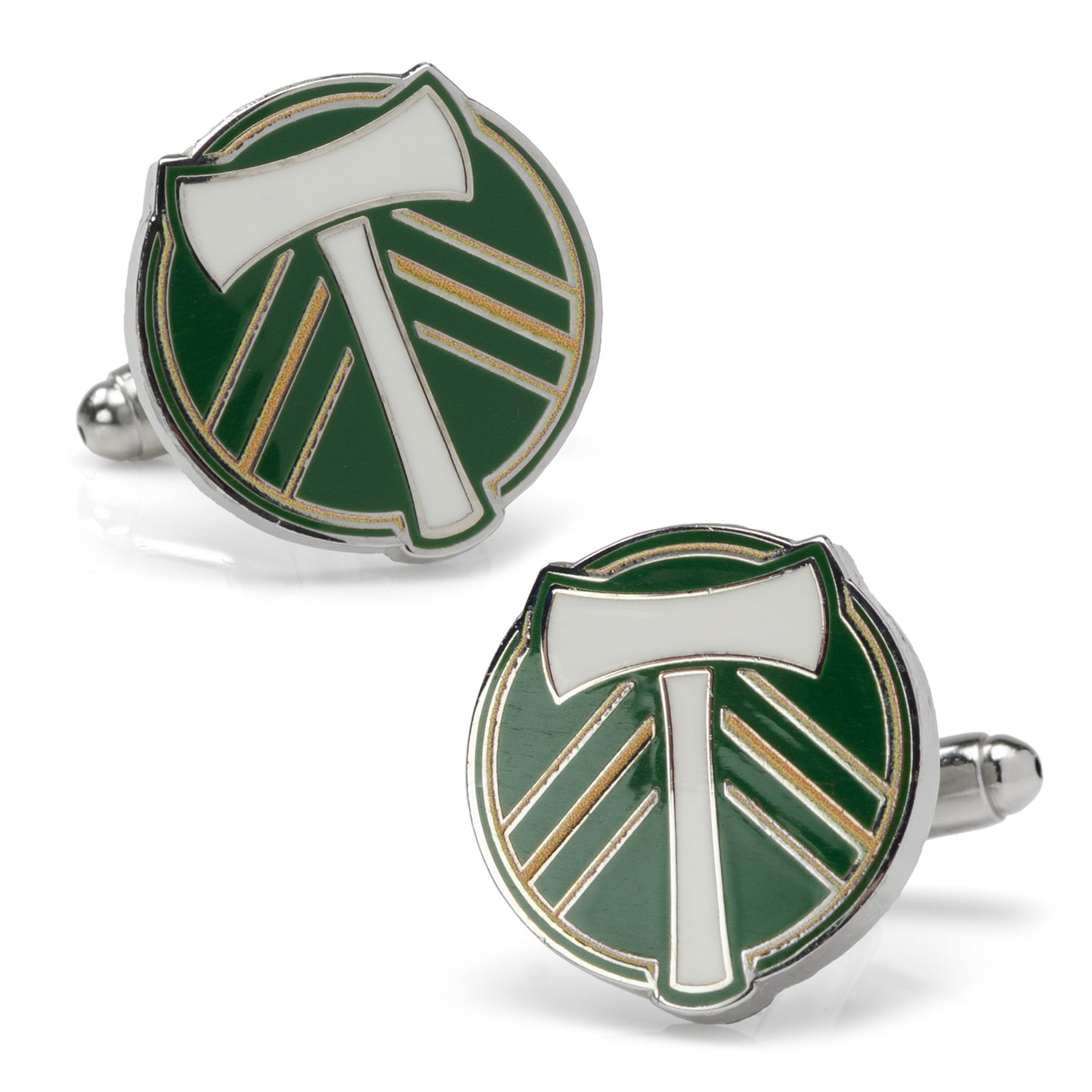 Portland Timbers Cufflinks and Lapel Pin Gift Set Image 3