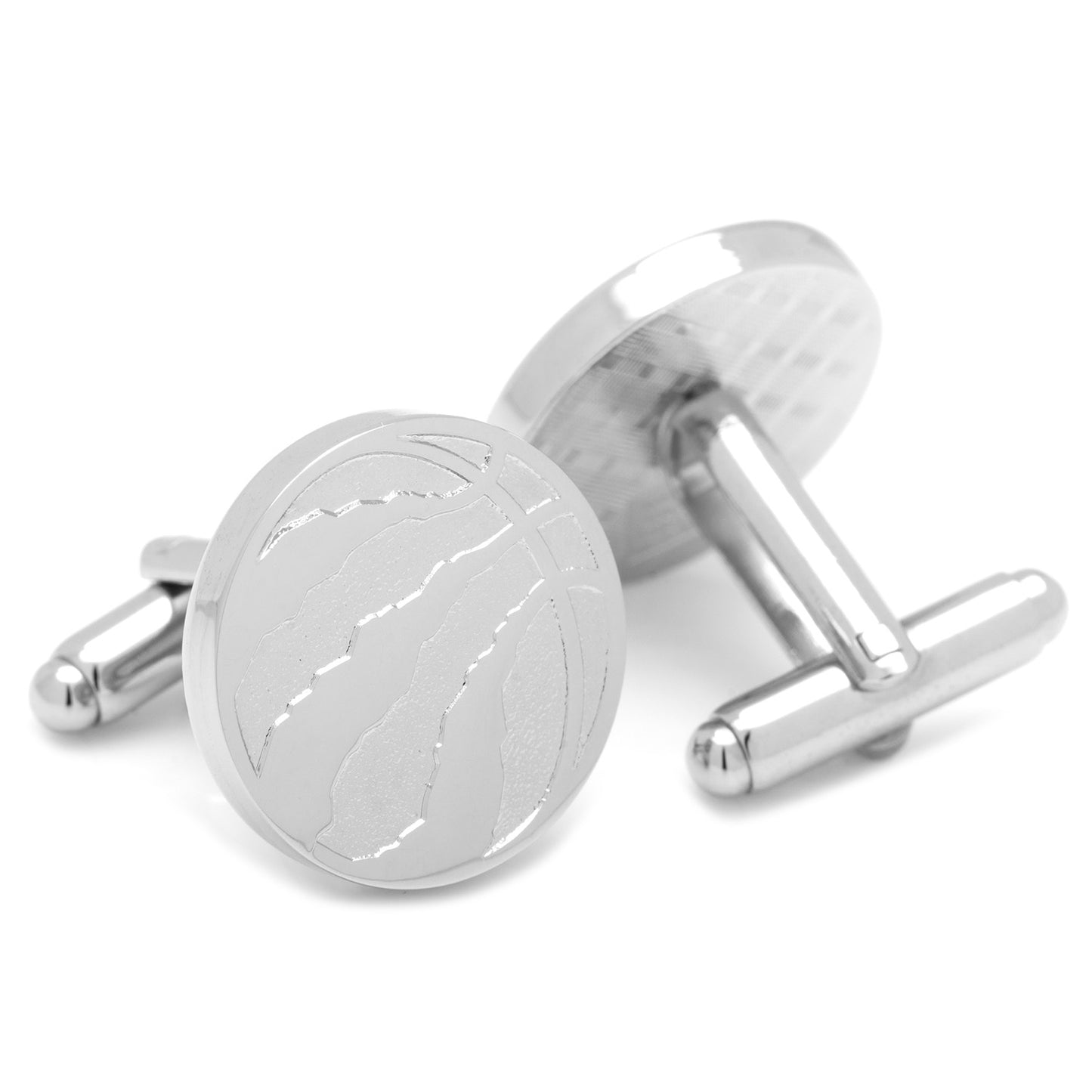 Toronto Raptors Silver Edition Cufflinks Image 2