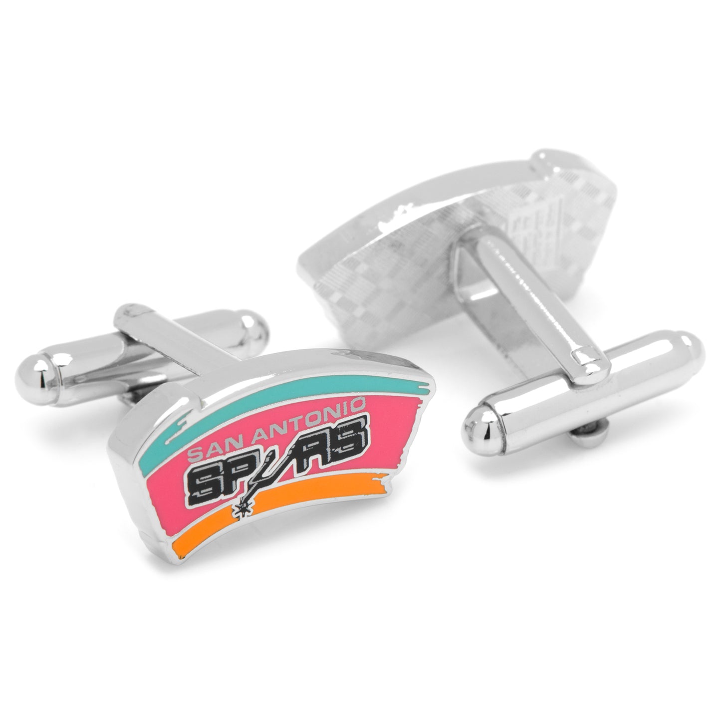 Retro San Antonio Spurs Cufflinks Image 2