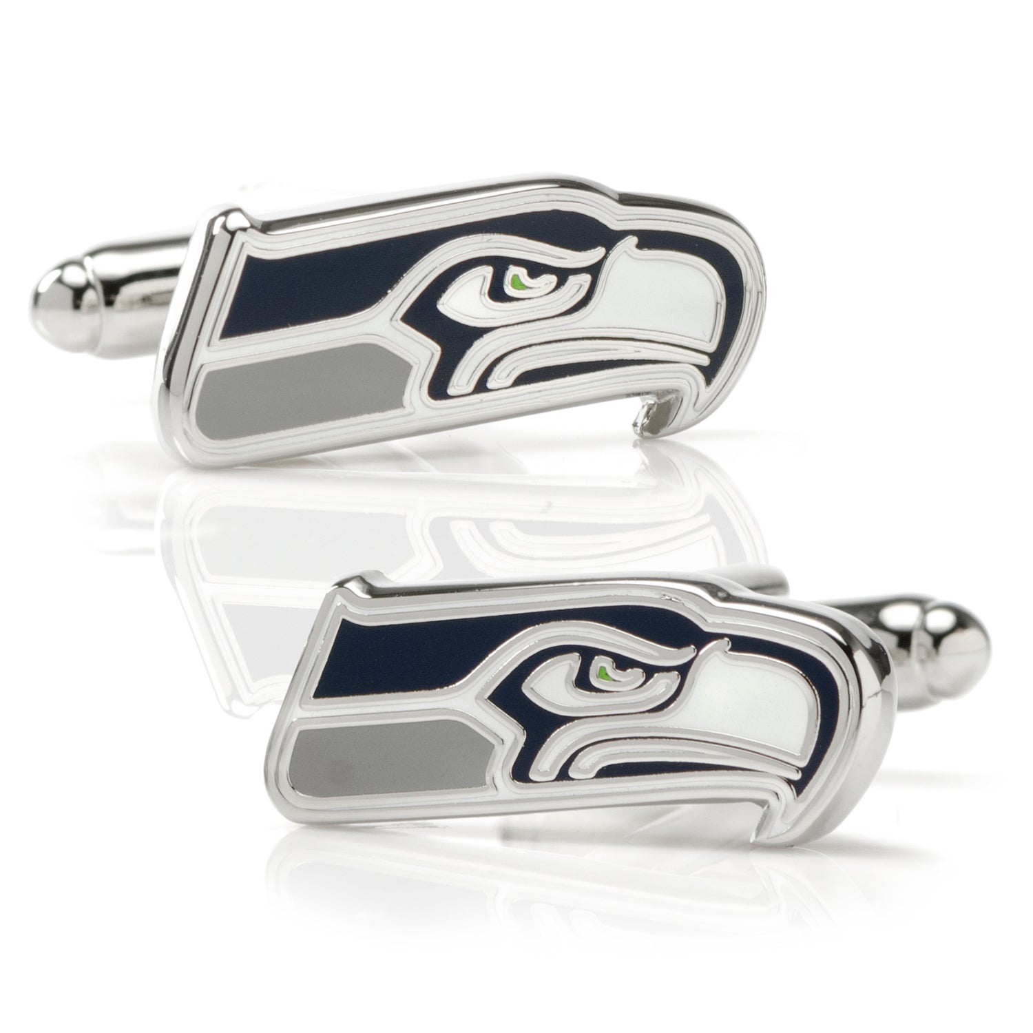 NFL Seattle Seahawks Cufflinks and Tie Clip Gift Set Image 7