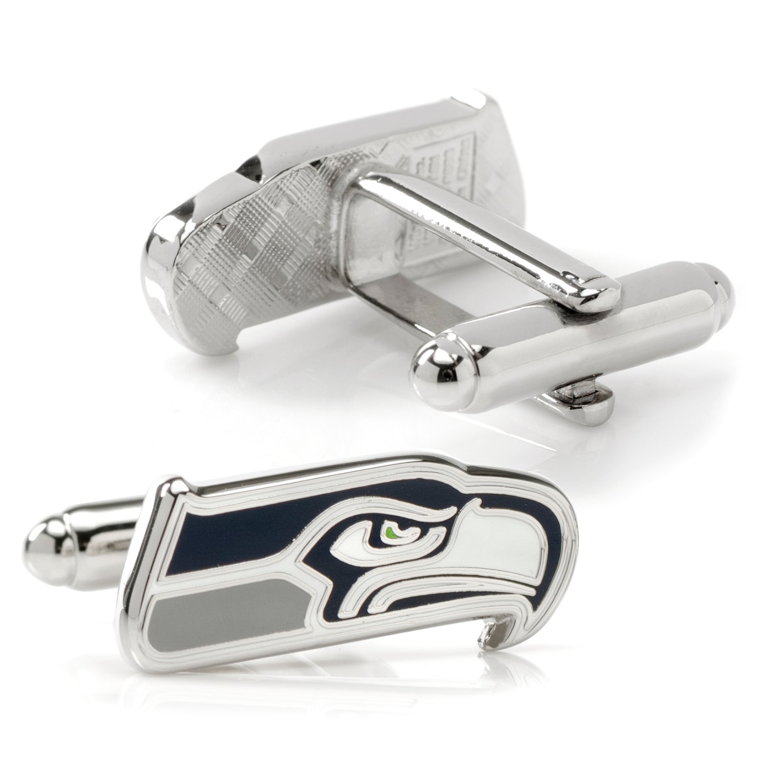 NFL Seattle Seahawks Cufflinks and Tie Clip Gift Set Image 9