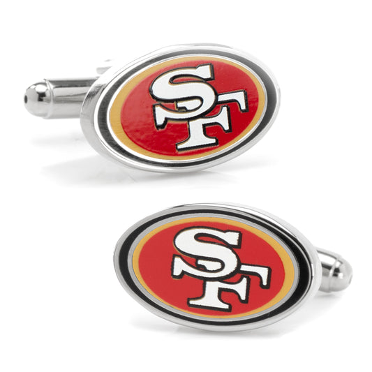 San Francisco 49er's Cufflinks Image 1