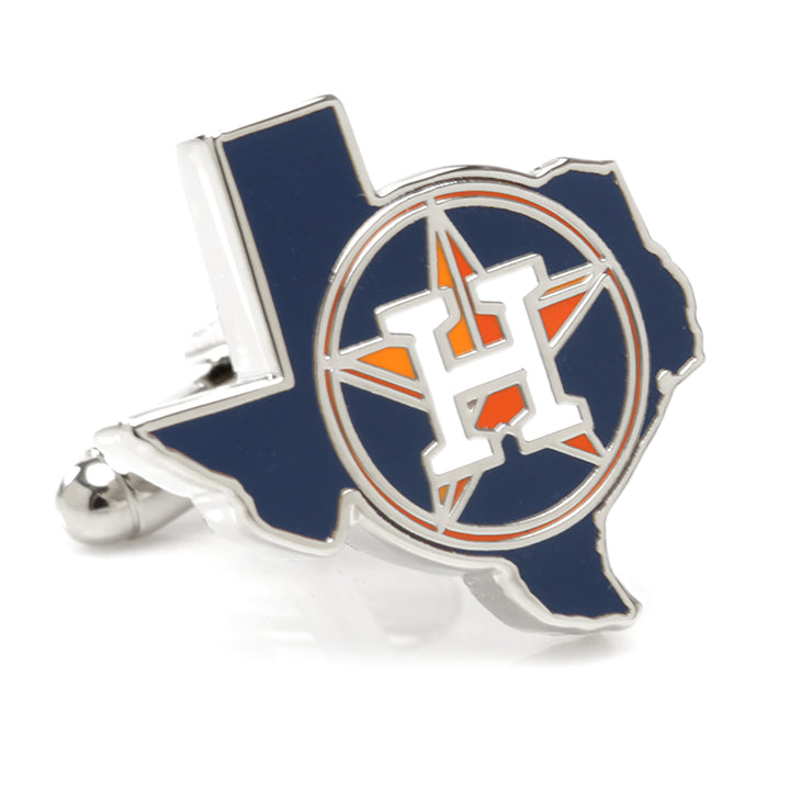 Houston Astros State Shaped Cufflinks Image 4