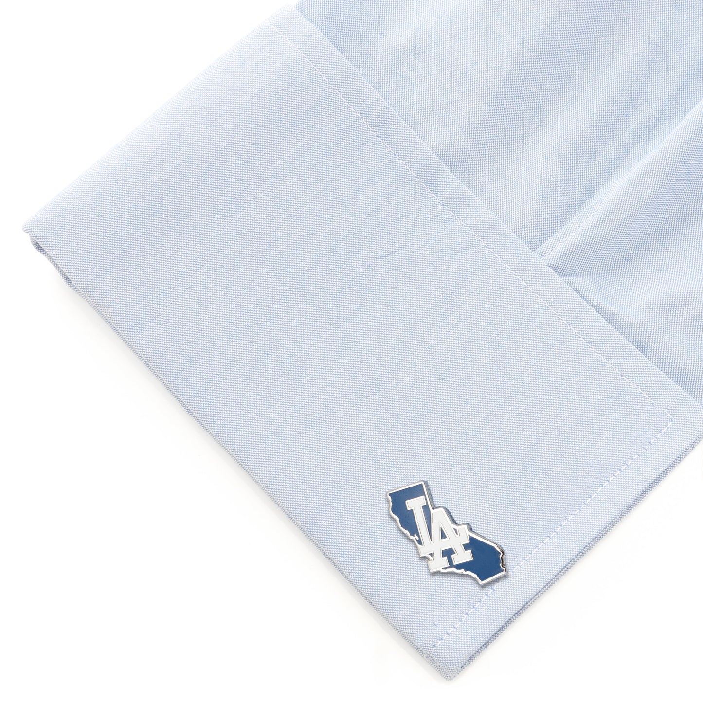 LA Dodgers State Shaped Cufflinks Image 3