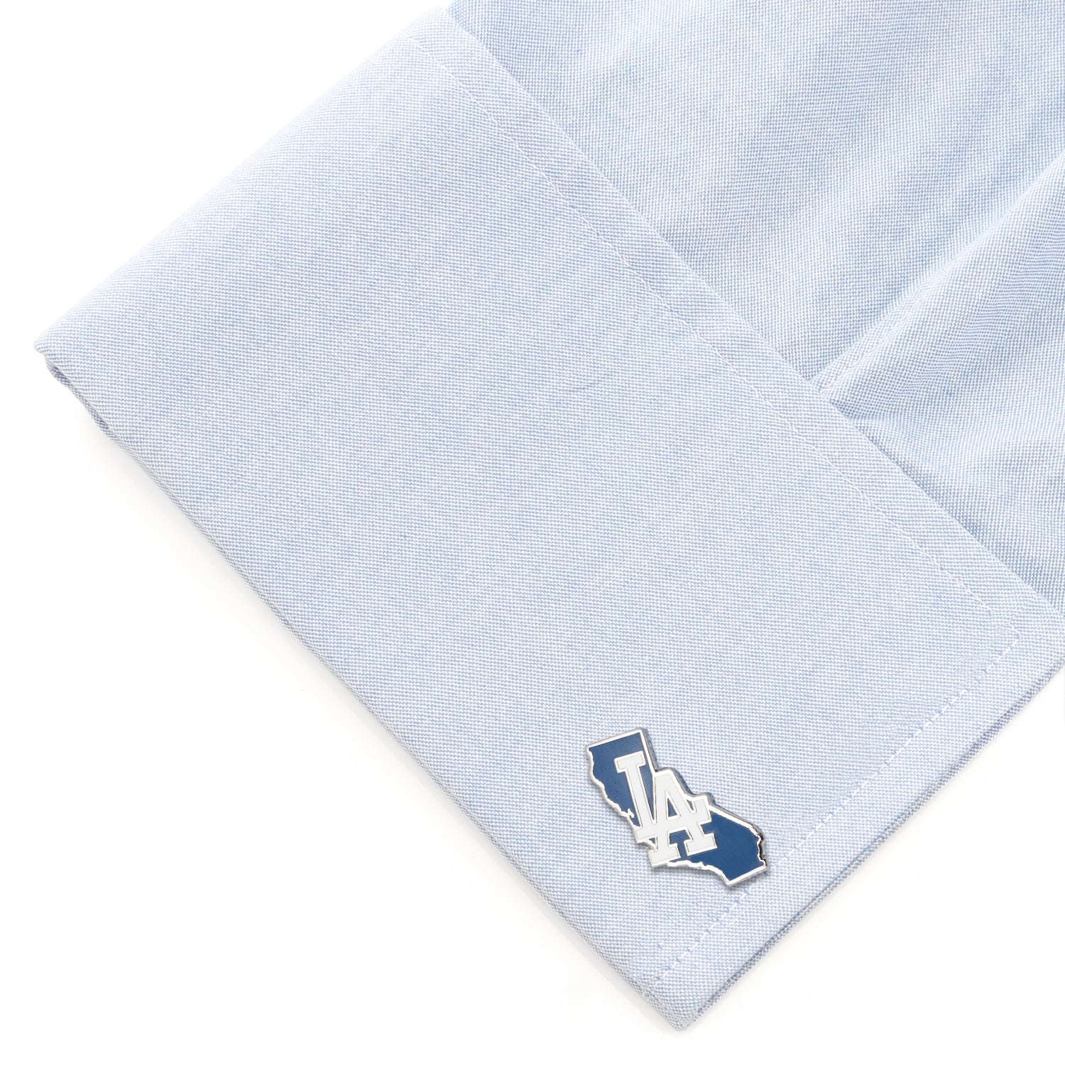 LA Dodgers State Shaped Cufflinks Image 3