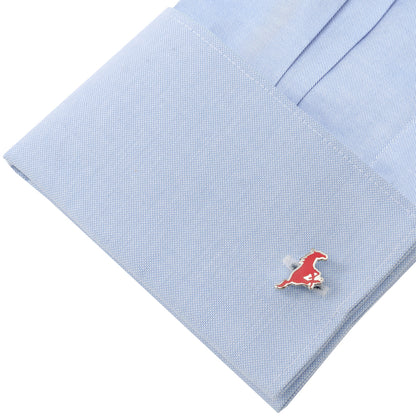 SMU Mustangs Cufflinks Image 3