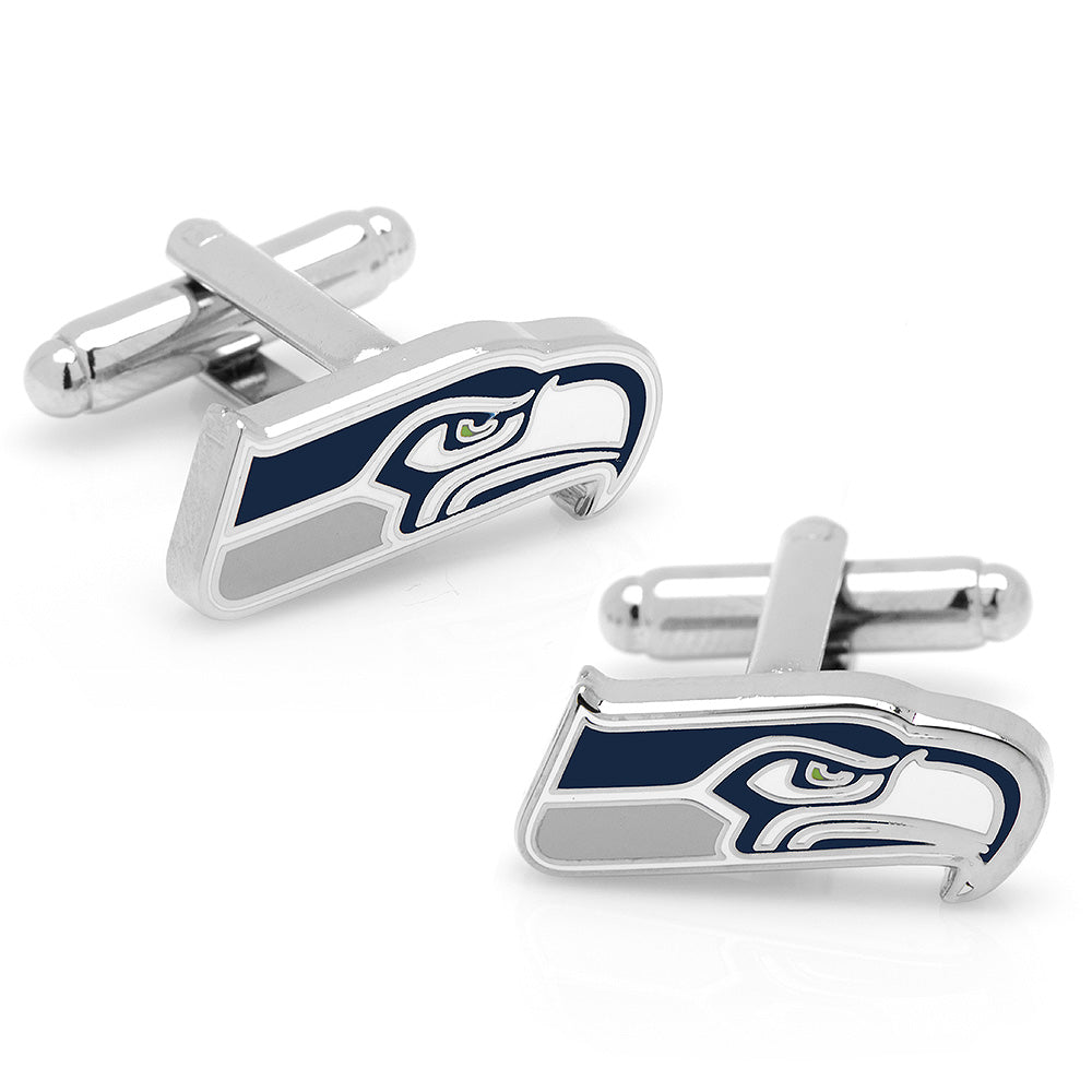 Seattle Seahawks Cufflinks Image 4