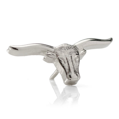 Longhorn Steer Lapel Pin Image 5