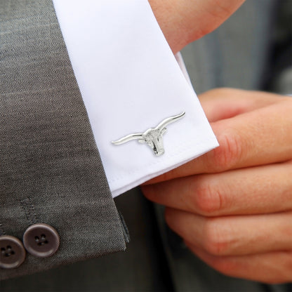 Longhorn Steer Cufflinks Image 2