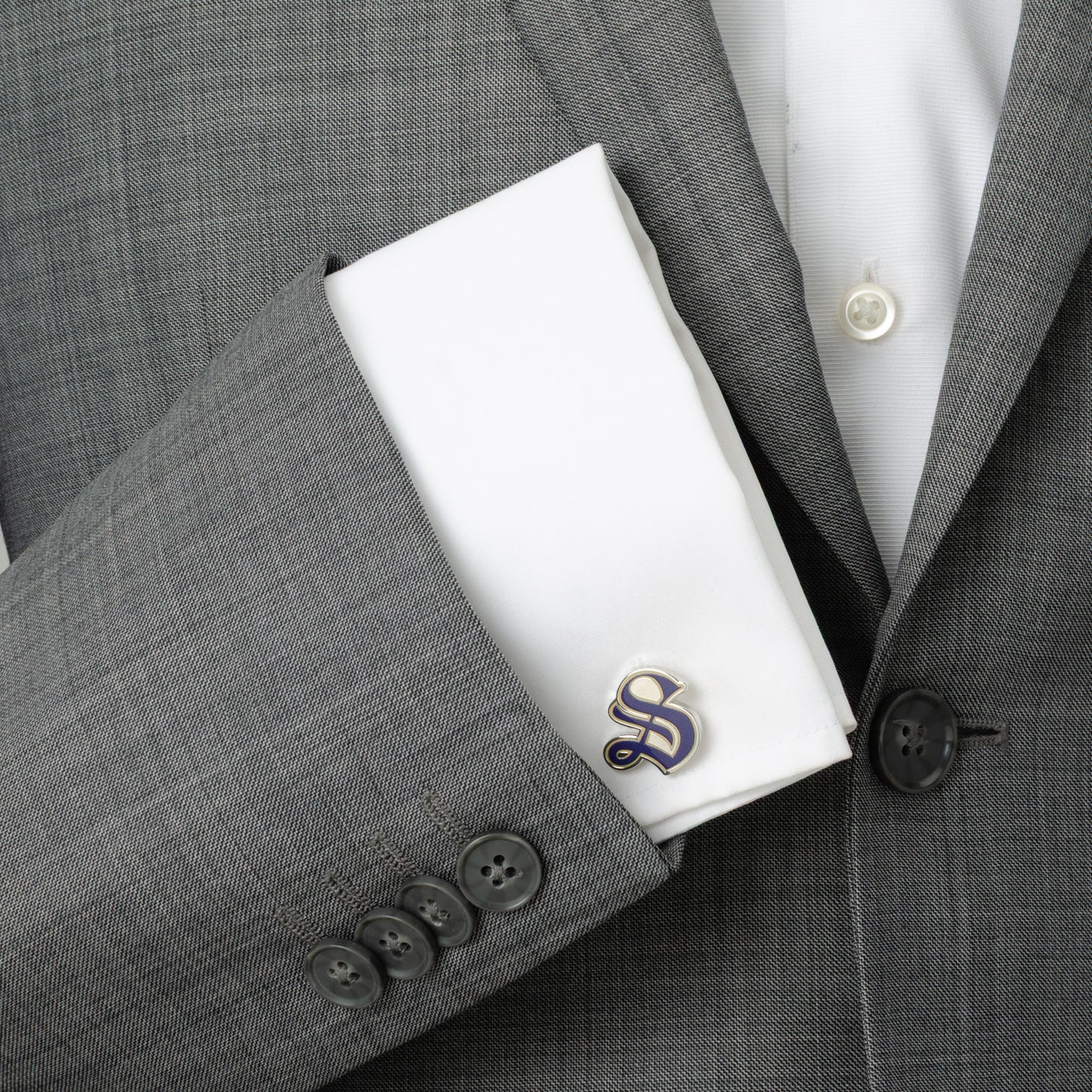 Sewanee Tiger Mascot Cufflinks Image 2