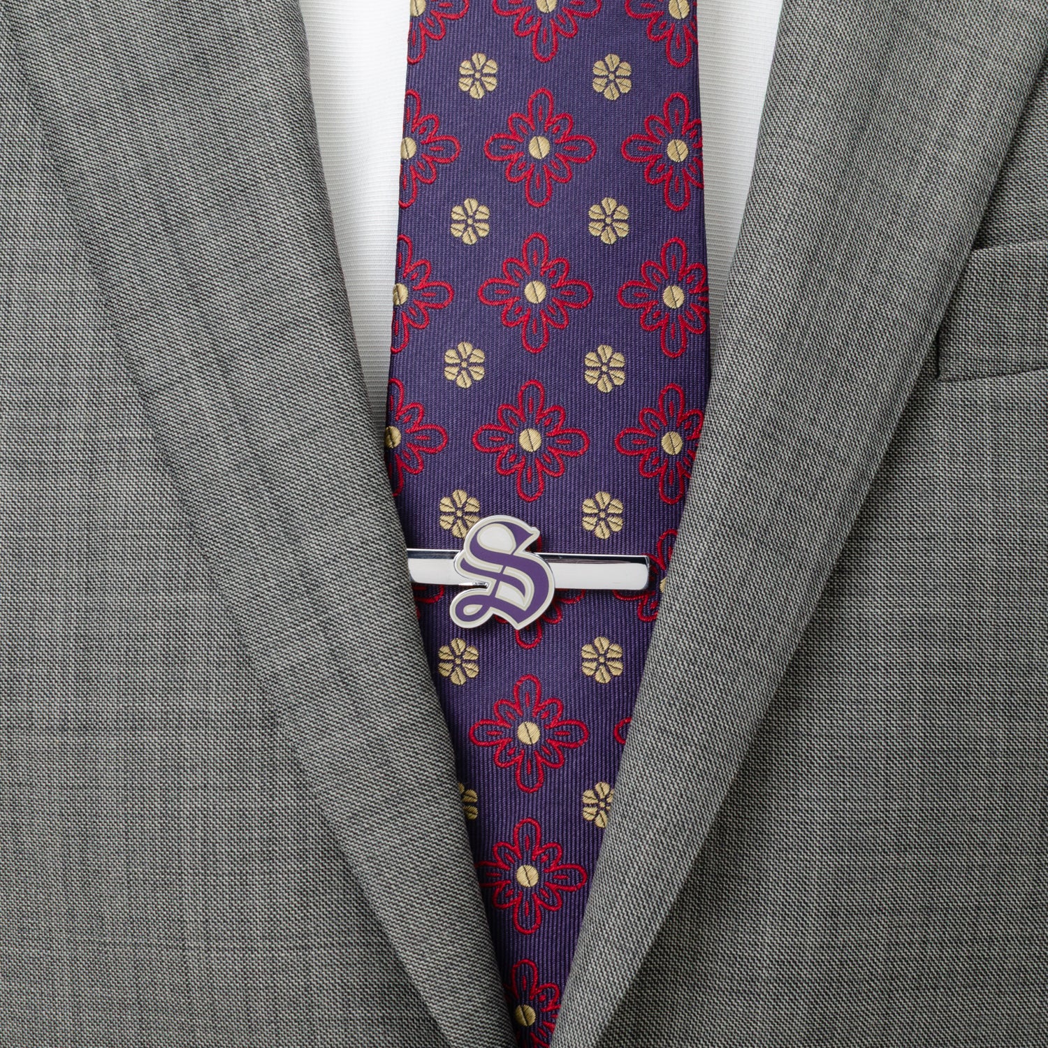 Sewanee Tiger Mascot Tie Clip Image 2