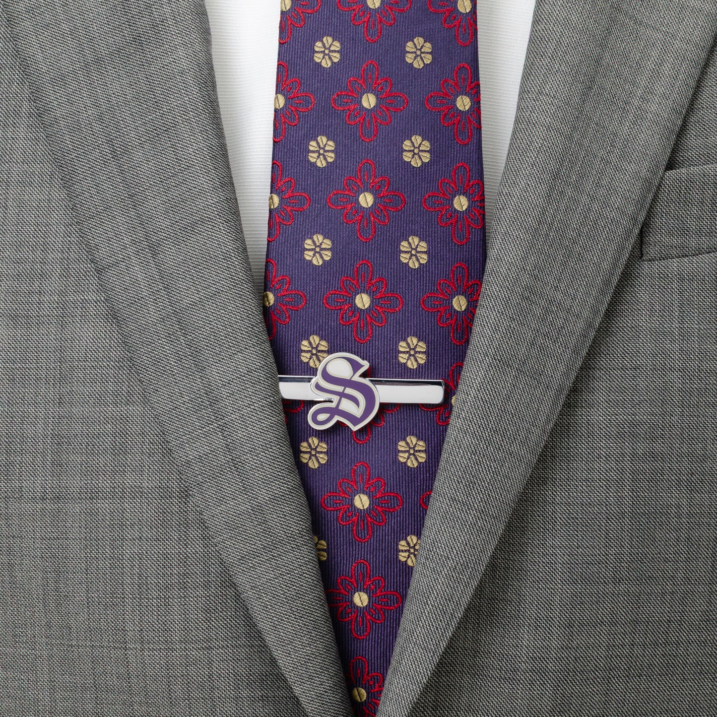 Sewanee Tiger Mascot Tie Clip Image 2