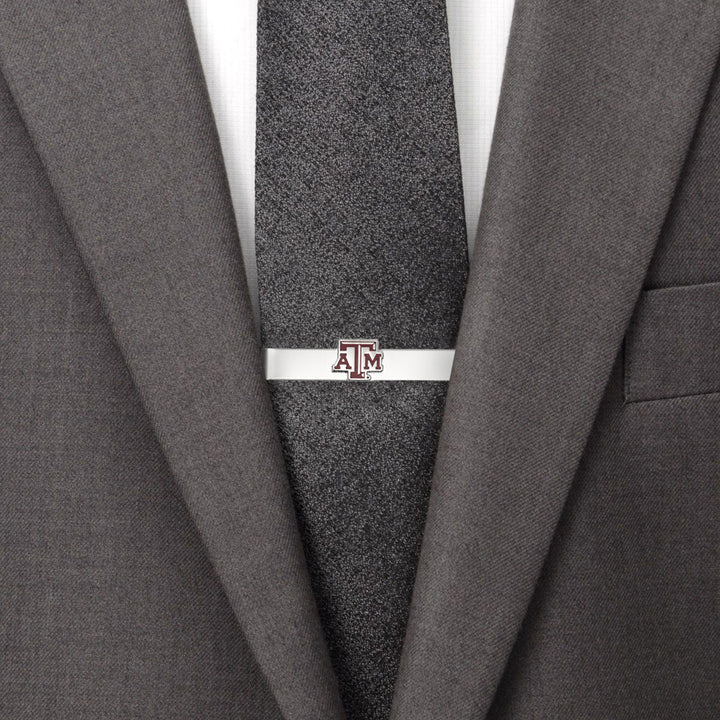 Texas A&M Aggies Cufflinks and Tie Bar Gift Set Image 4
