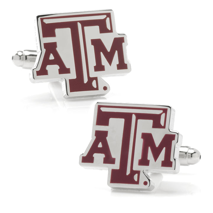 Texas A&M Aggies Cufflinks and Tie Bar Gift Set Image 6