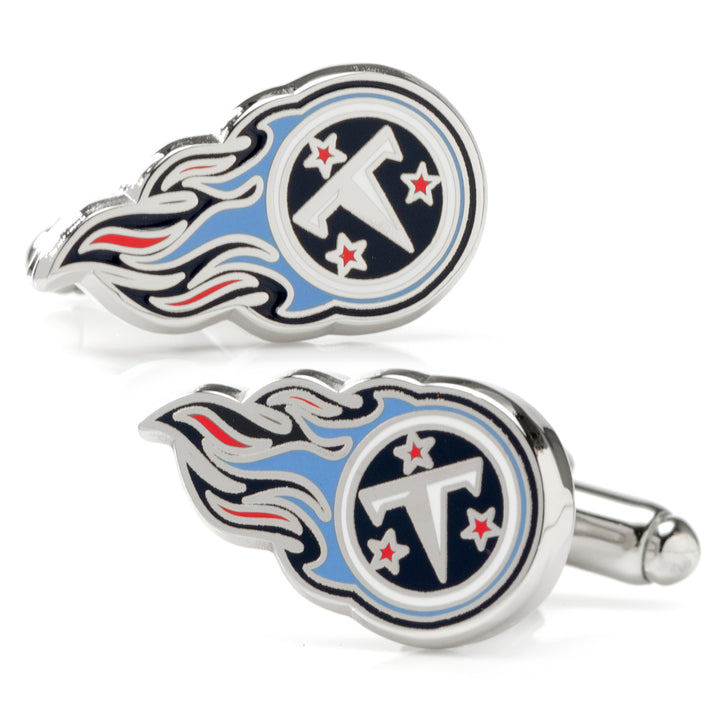 Tennessee Titans Cufflinks and Tie Bar Gift Set Image 3