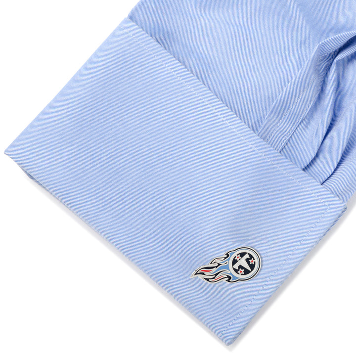 Tennessee Titans Cufflinks and Tie Bar Gift Set Image 5