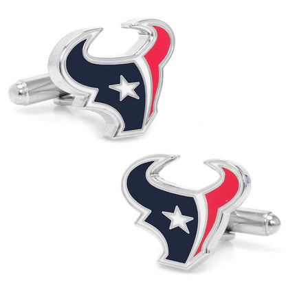 NFL Houston Texans Cufflinks and Tie Clip Gift Set Image 3