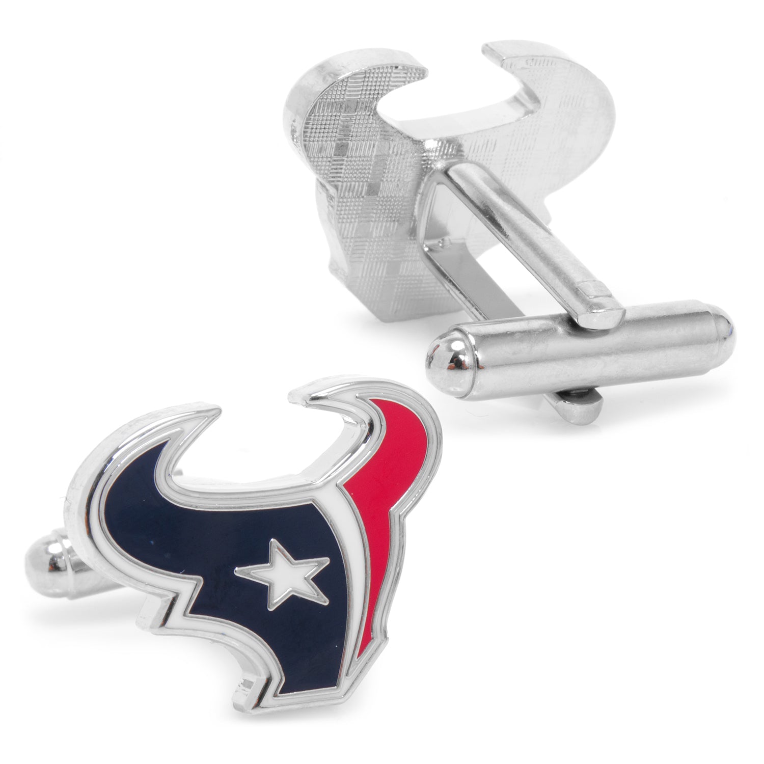 NFL Houston Texans Cufflinks and Tie Clip Gift Set Image 4