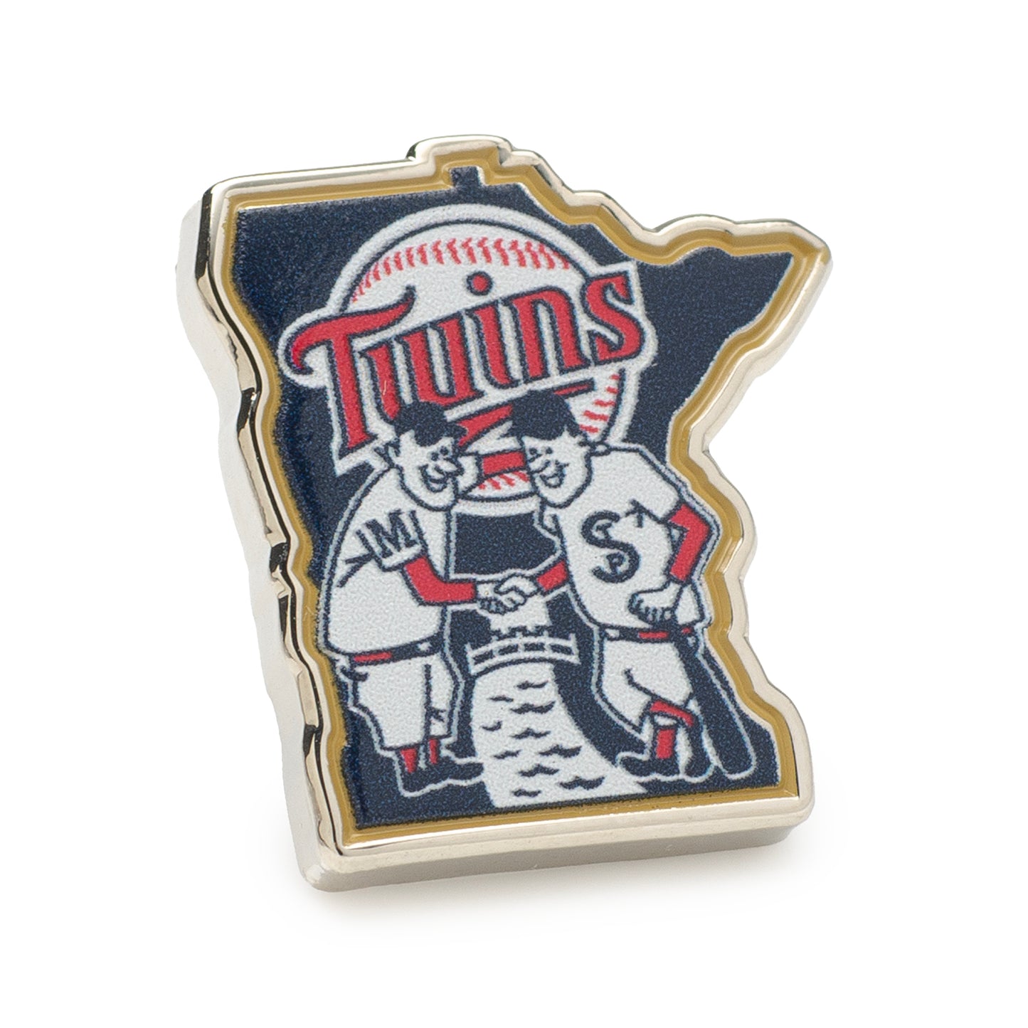 Minnesota Twins Minnie & Paul Lapel Pin Image 1