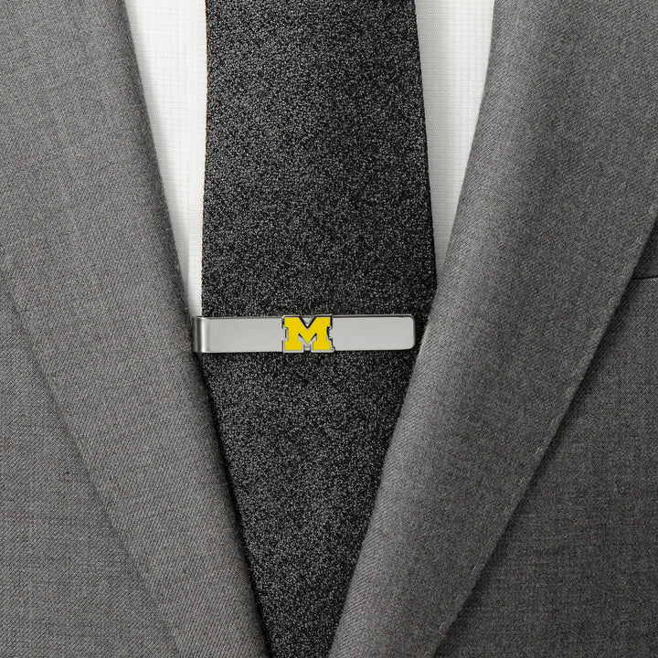 University of Michigan Cufflinks and Tie Bar Gift Set Image 8