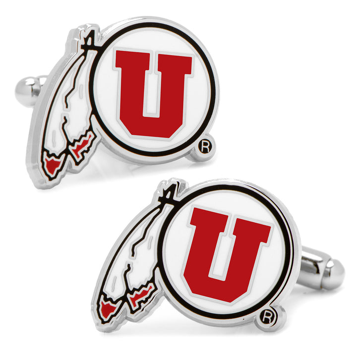 University of Utah Utes Cufflinks Image 1