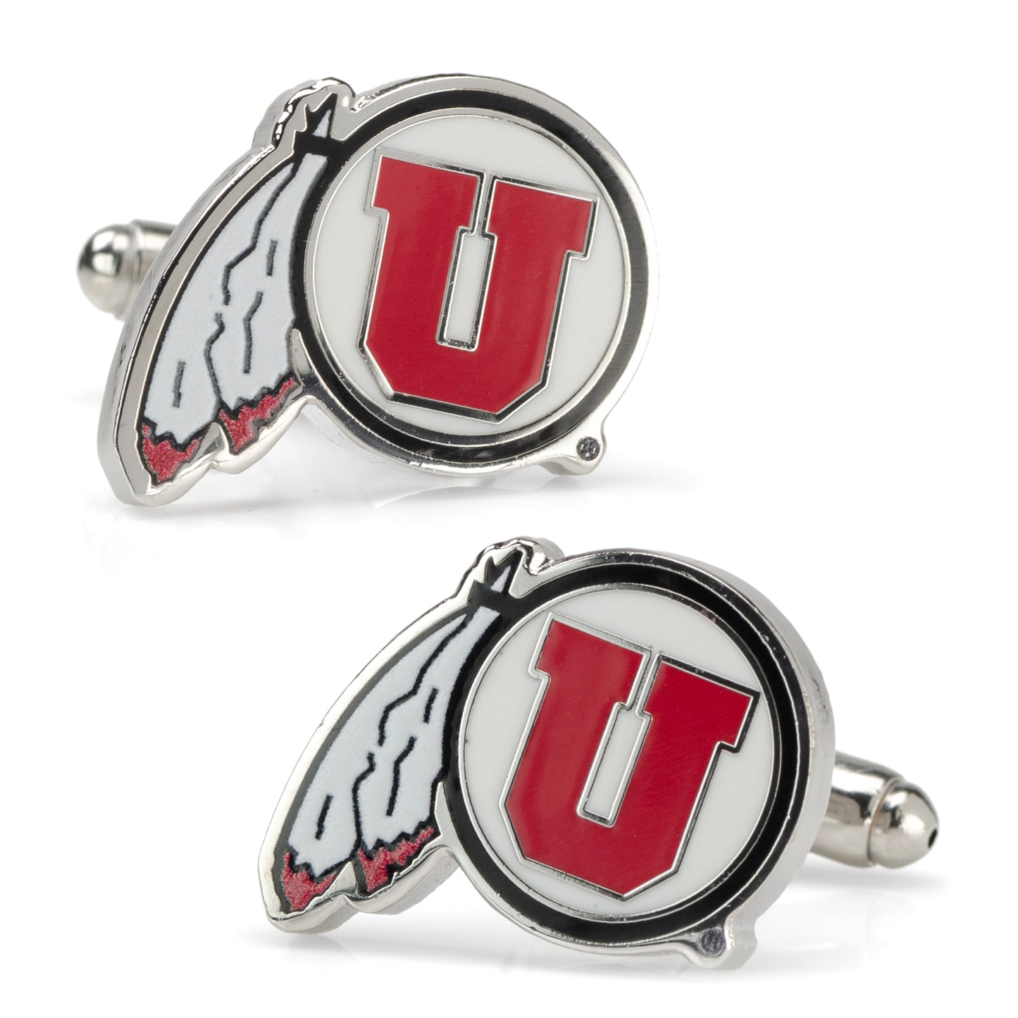 University of Utah Utes Cufflinks Image 1