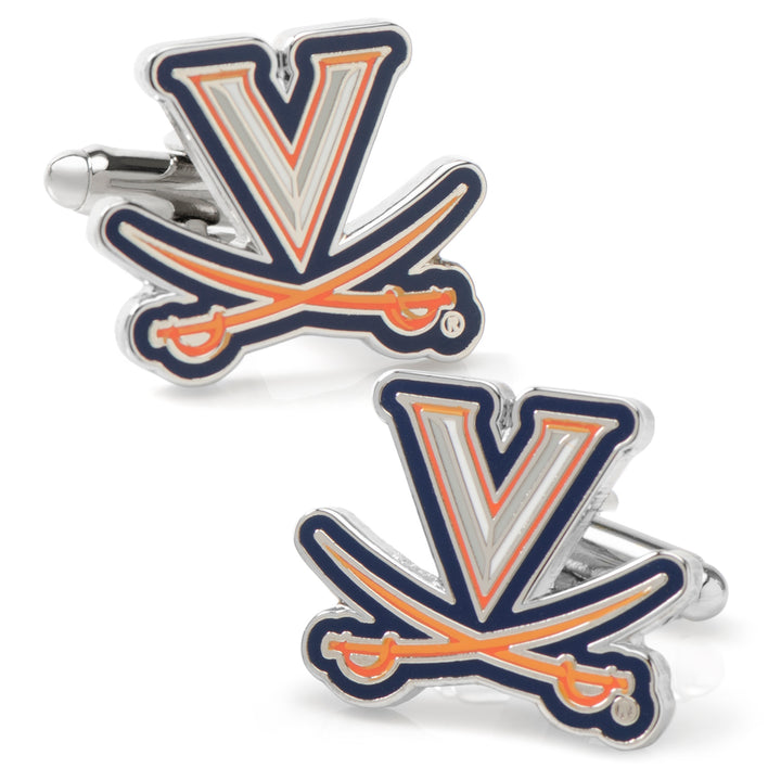 Virginia Cavaliers Cufflinks & Tie Clip Gift Set Image 3