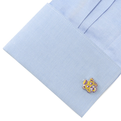 Vintage LSU Tigers Cufflinks Image 3