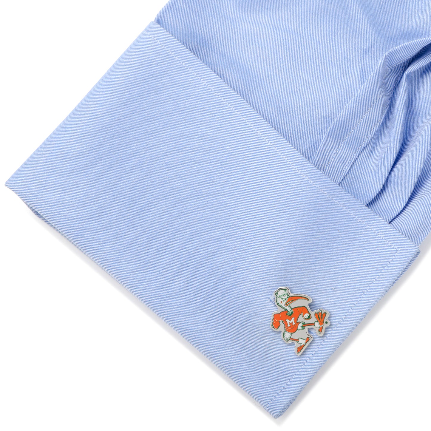 Vintage University of Miami Hurricanes Cufflinks Image 3