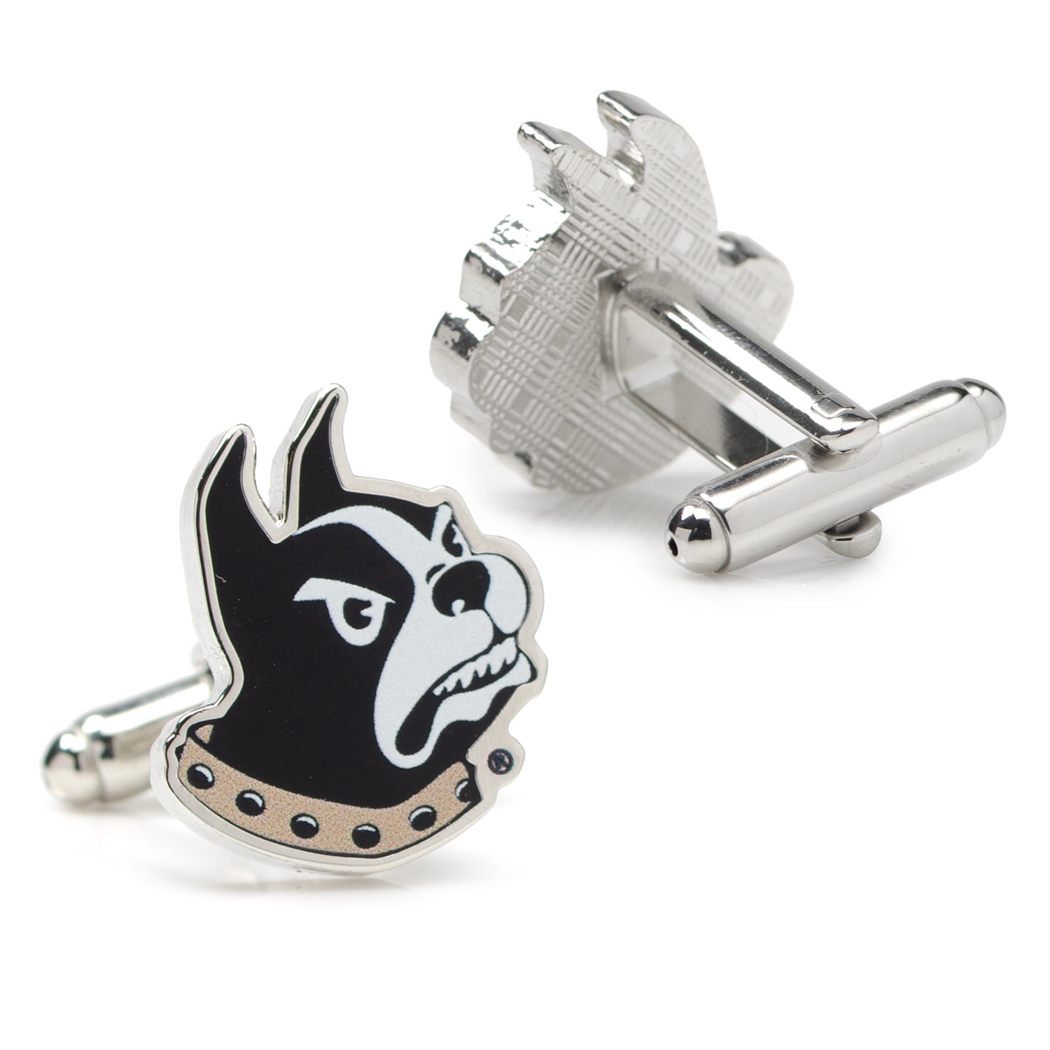 Wofford College Terrier Mascot Cufflinks Image 3
