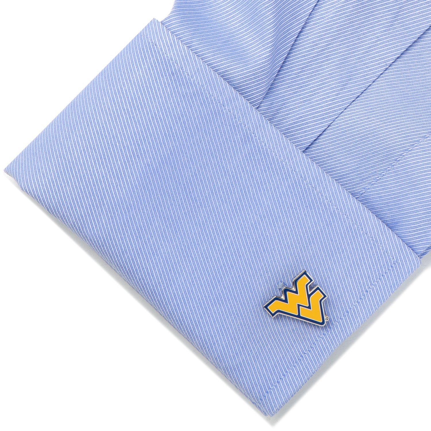 West Virginia University Cufflinks Image 3