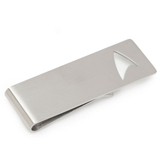 Star Trek Cutout Delta Shield Money Clip Image 1