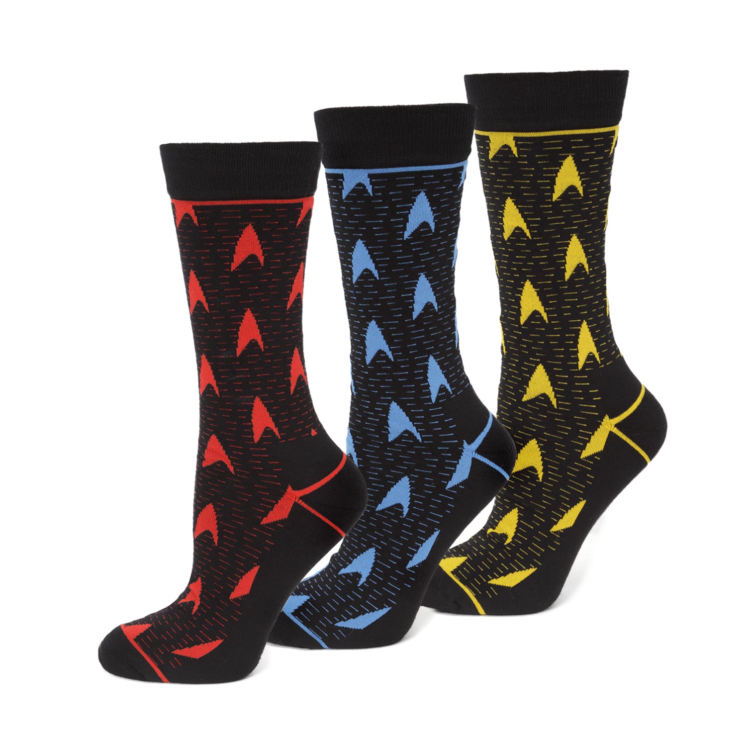 Star Trek 3 Pair Sock Gift Set Image 1