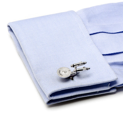 Star Trek Enterprise Ship Cufflinks Image 3