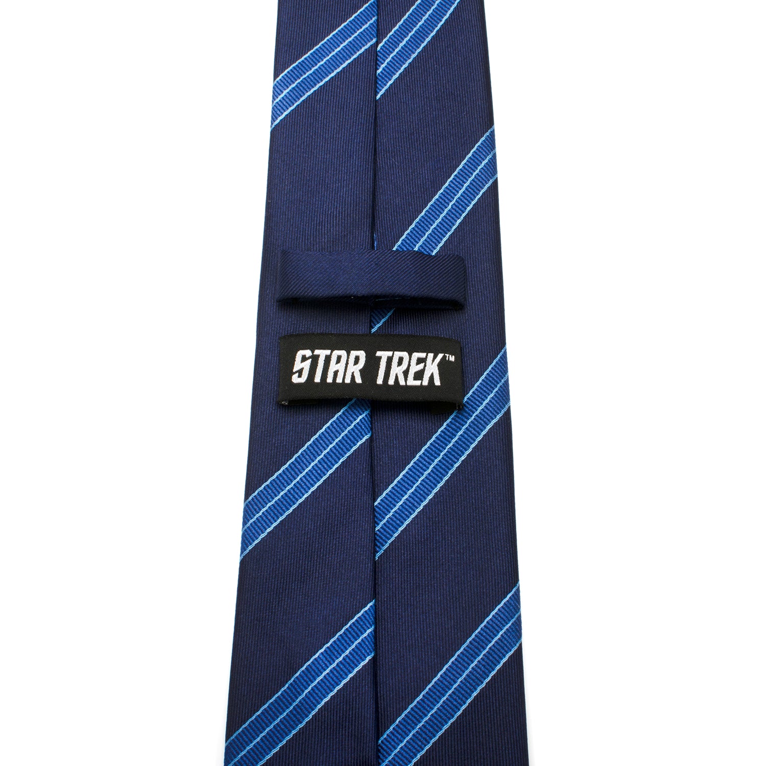 Enterprise Flight Blue Stripe Men's Tie Image 5