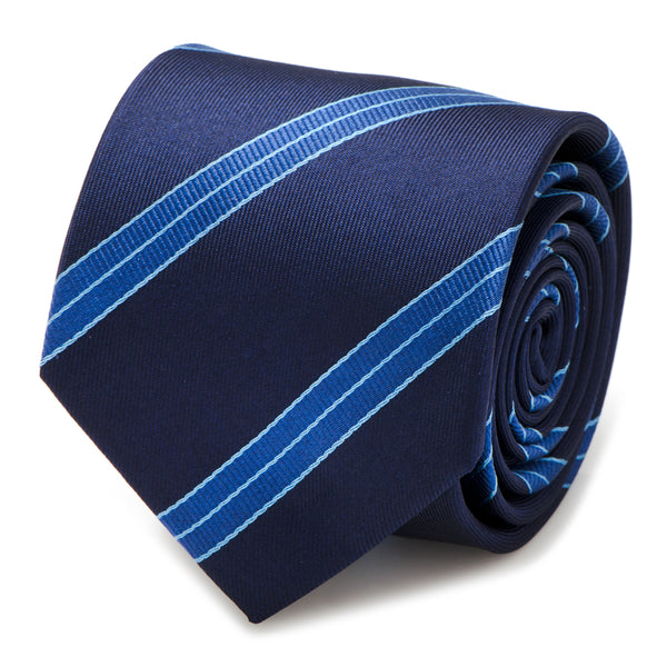 Enterprise Flight Blue Stripe Men's Tie Image 1