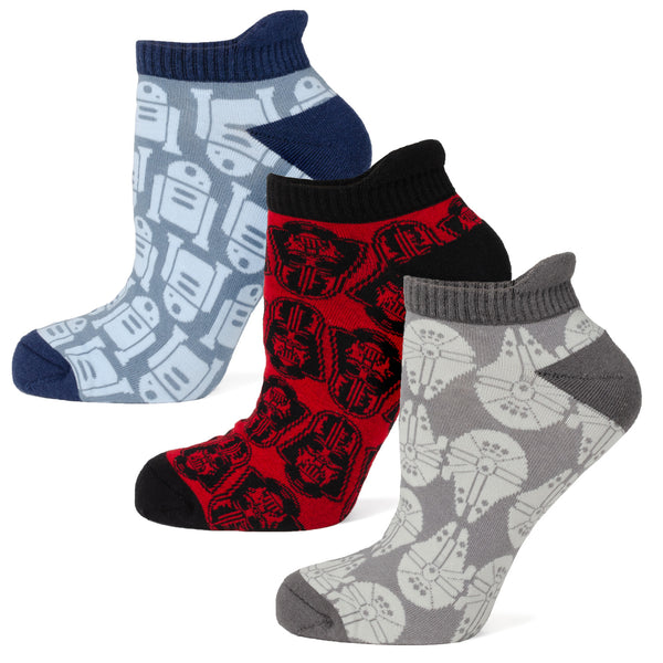 Star Wars 3 Pair Ankle Sock Gift Set Image 1